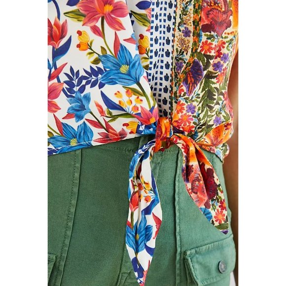 Anthropologie Farm Rio Spliced Cami - Picture 4 of 9